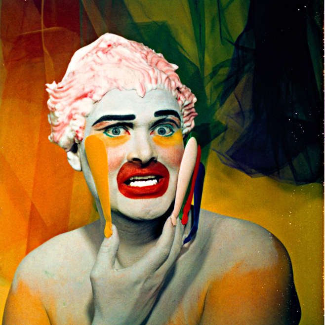 Leigh Bowery #1861 Leigh Bowery; Polaroid Photography; Werner Pawlok;