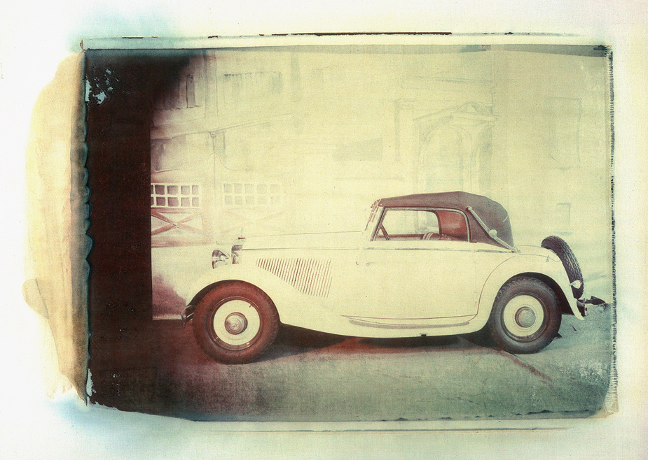 200 Cabriolet A 200 Cabriolet A; Mercedes-Benz; Oldtimer; Photo by Werner Pawlok; Polaroid 50x60; Transfers; Master Pieces;