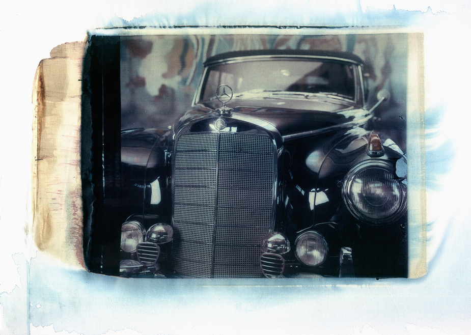 Mercedes Benz Typ 300 Typ 300; Mercedes-Benz; Oldtimer; Photo by Werner Pawlok; Polaroid 50x60; Transfers; Master Pieces; Mercedes Benz Typ 300 Typ 300; Mercedes-Benz; Oldtimer; Photo by Werner Pawlok; Polaroid 50x60; Transfers; Master Pieces;