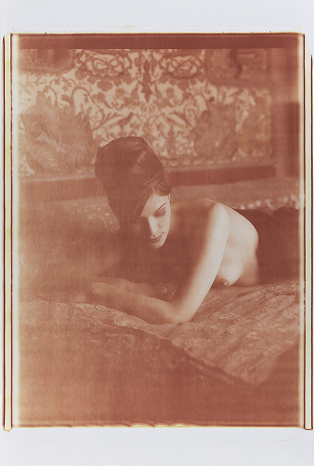 Nora - Bett III Monochrome, Polaroid 20x24", Werner Pawlok