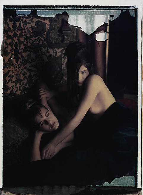 Nora und Konstanze polaroid; polaroid 50x60; Polaroid 20x24; Photo by Werner Pawlok; Unikat; Unique; Nora und Konstanze polaroid; polaroid 50x60; Polaroid 20x24; Photo by Werner Pawlok; Unikat; Unique;