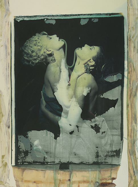 Birth Birth; Photo by Werner Pawlok; Polaroid 50x60; Polaroid 20x24"; Transfers;