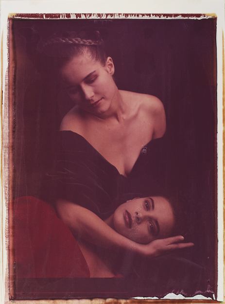 Zwei Frauen im Park II Zwei Frauen im Park II; Transfers; Photo by Werner Pawlok; Polaroid 50x60; Polaroid 20x24"; Zwei Frauen im Park II Zwei Frauen im Park II; Transfers; Photo by Werner Pawlok; Polaroid 50x60; Polaroid 20x24";