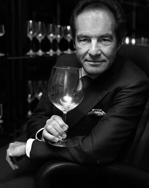 Georg Josef Riedel Georg Josef Riedel, Portrait, photographed by Werner Pawlok, Produzent, Weinglas, Riedel Glas