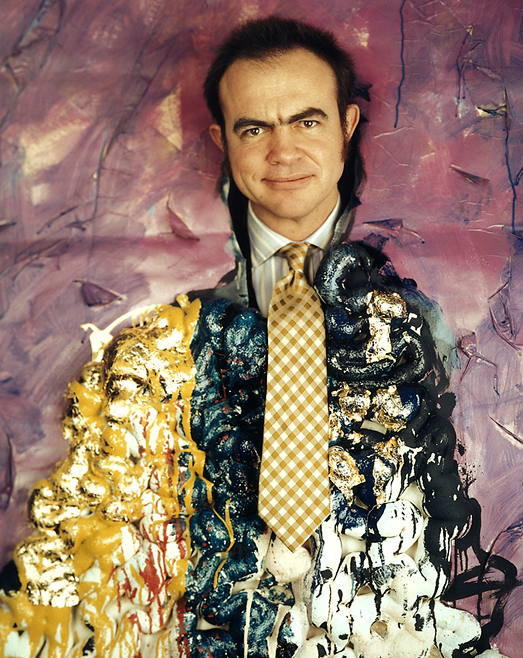 Christian Lacroix Christian Lacroix, fashion designer, Polaroid, Stars and Paints, photographed by Werner Pawlok, french, Paris, Pret a Porter, Chic, Glamour, Luxus, Hermes, Eleganz, Stil, TGV