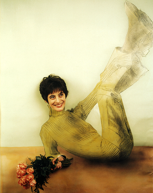 Ines de la Fressange Ines de la Fressange, fashion designer, Polaroid, Stars and Paints, photographed by Werner Pawlok,  french, Paris, Pret a Porter, Chic, Glamour, Luxus, Muse, chanel, Karl Lagerfeld, Jean Paul Gaultier, Topmodel, Exclusive Chanel, Marianne