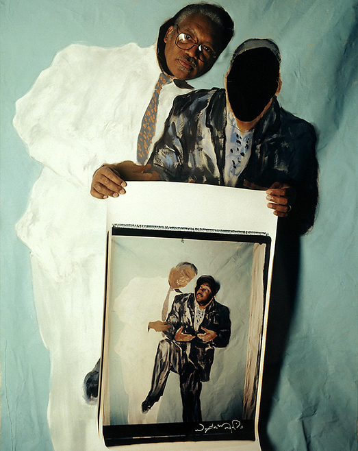 Ellis Marsalis Ellis Marsalis, photo by Werner Pawlok, Polaroid, Stars and Paints, Jazz, pianist