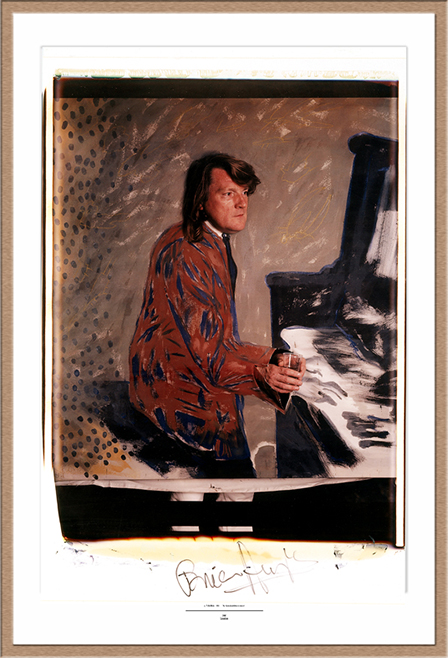 Brian Auger Polaroid 50x60, Polaroid Photography, Polaroid 20x24", Werner Pawlok, Brian Auger,