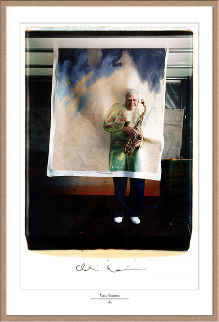 Charlie Mariano Polaroid 50x60, Polaroid Photography, Polaroid 20x24", Werner Pawlok, Charlie Mariano,