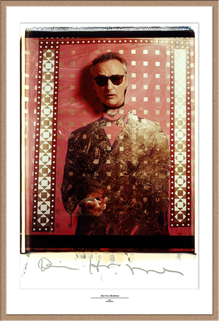 Dennis Hopper Polaroid 50x60, Polaroid Photography, Polaroid 20x24", Werner Pawlok, Dennis Hopper,