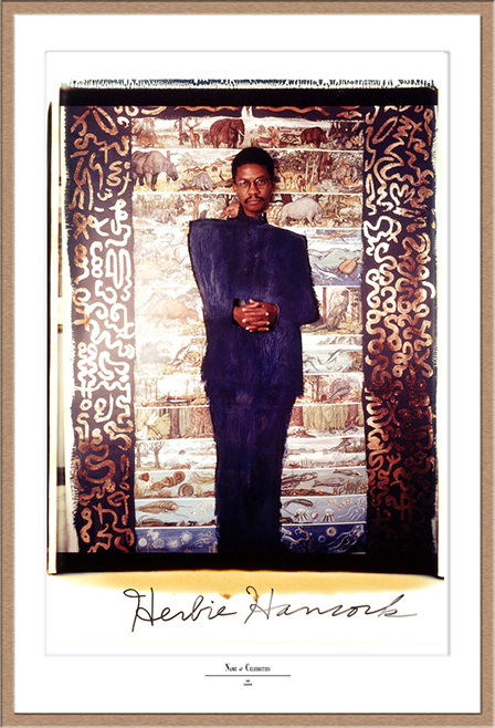 Herbie Hancock Polaroid 50x60, Polaroid Photography, Polaroid 20x24", Werner Pawlok, Herbie Hancock,