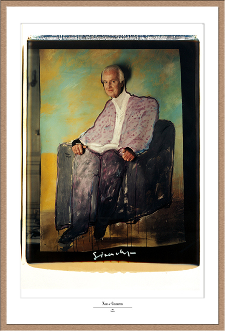 Hubert de Givenchy Polaroid 50x60, Polaroid Photography, Polaroid 20x24", Werner Pawlok, Hubert de Givenchy,