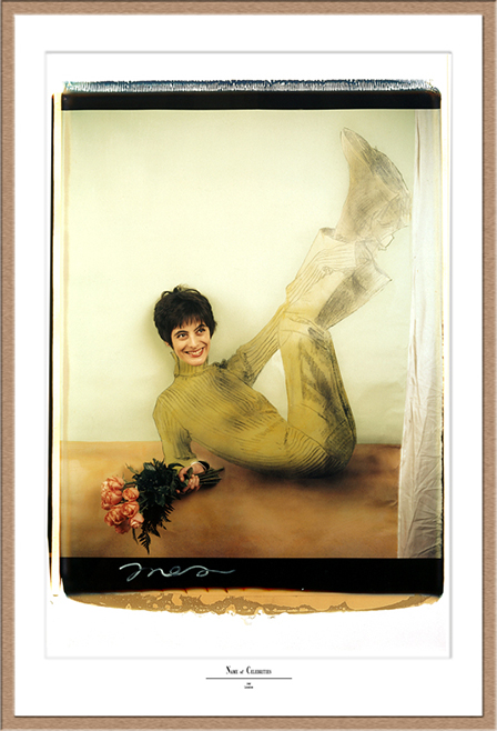 Inès de la Fressange Polaroid 50x60, Polaroid Photography, Polaroid 20x24", Werner Pawlok, Inès de la Fressange,