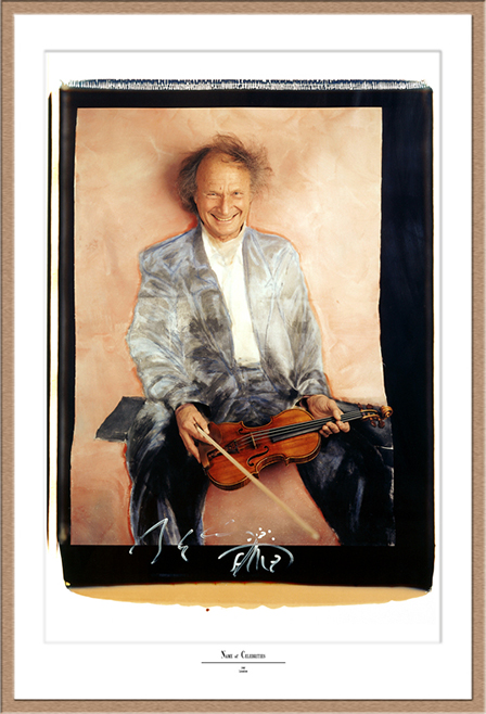 Ivry Gitlis  Polaroid 50x60, Polaroid Photography, Polaroid 20x24", Werner Pawlok, Ivry Gitlis ,