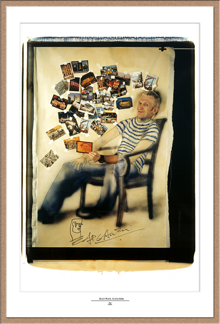 Jean Paul Gaultier Polaroid 50x60, Polaroid Photography, Polaroid 20x24", Werner Pawlok, Jean Paul Gaultier,