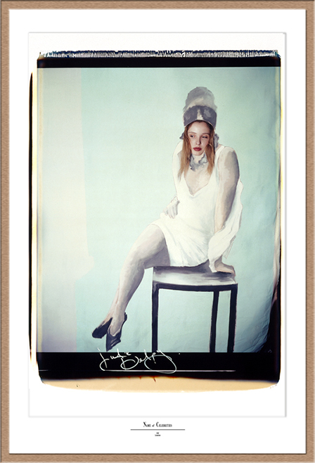 Julie Delpy Polaroid 50x60, Polaroid Photography, Polaroid 20x24", Werner Pawlok, Julie Delpy,