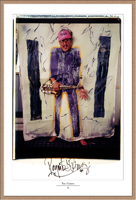 Paquito D´Rivera Polaroid 50x60, Polaroid Photography, Polaroid 20x24", Werner Pawlok, Paquito D´Rivera,