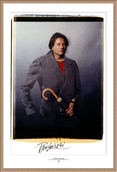 Roman Polanski Polaroid 50x60, Polaroid Photography, Polaroid 20x24", Werner Pawlok, Roman Polanski,
