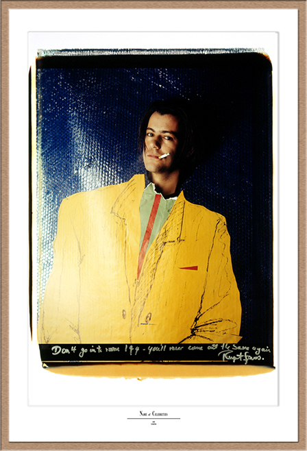 Rupert Graves Polaroid 50x60, Polaroid Photography, Polaroid 20x24", Werner Pawlok, Rupert Graves,