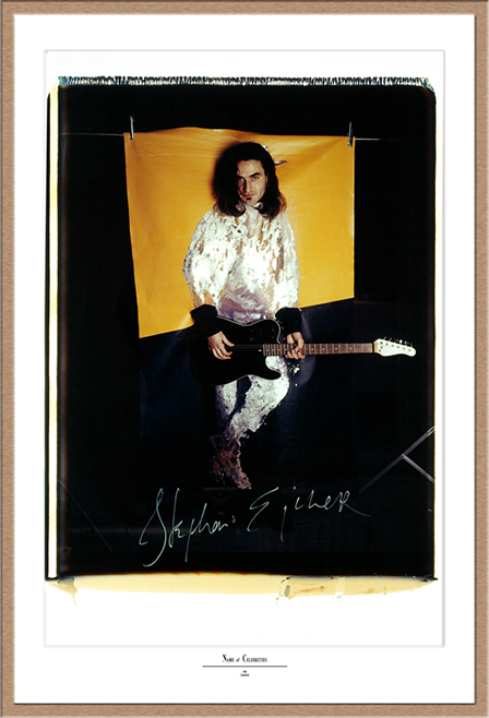 Stephan Eicher Polaroid 50x60, Polaroid Photography, Polaroid 20x24", Werner Pawlok, Stephan Eicher,