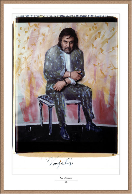 Vangelis Polaroid 50x60, Polaroid Photography, Polaroid 20x24", Werner Pawlok, Vangelis,